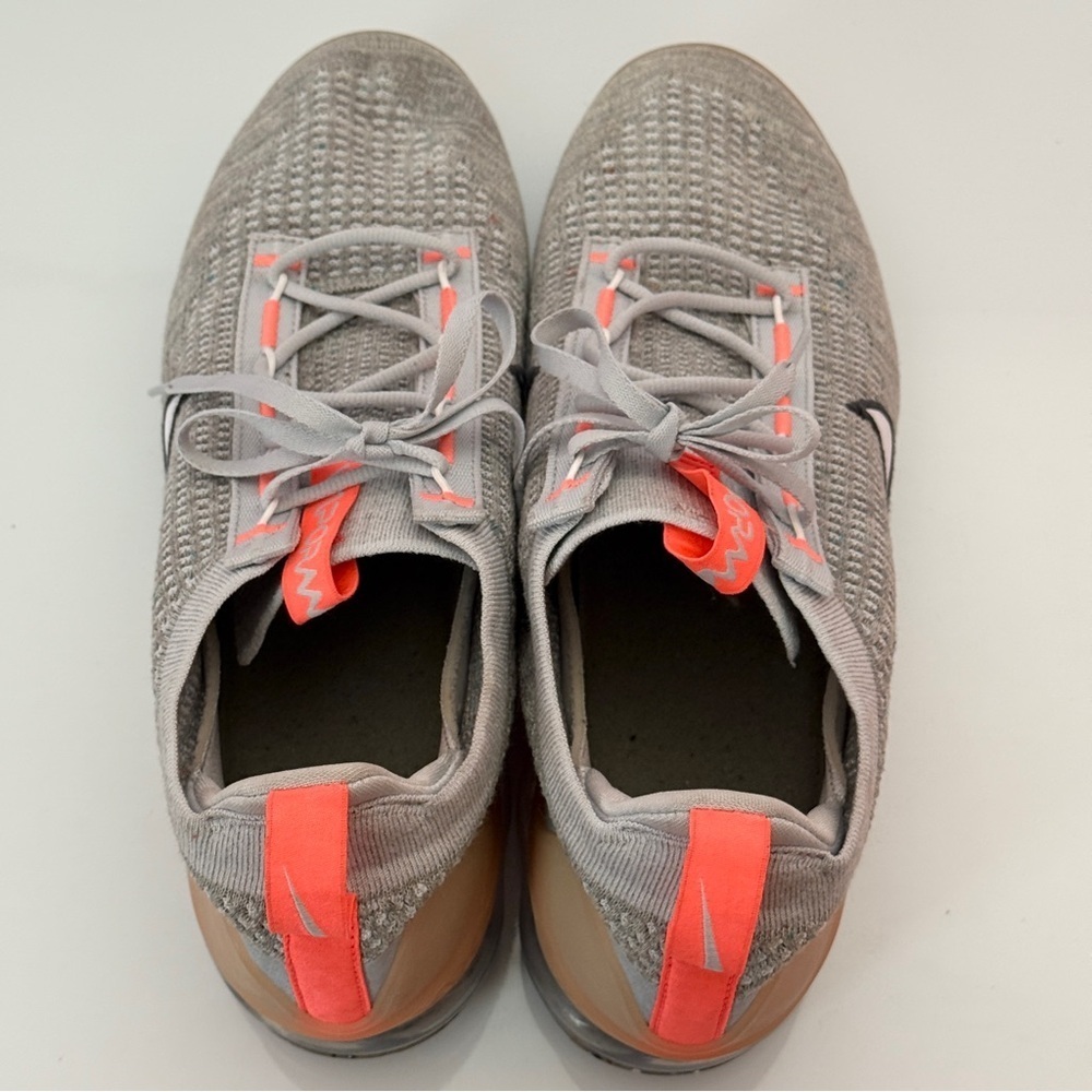 Nike Air VaporMax 2021 Mens Grey Fog Sneaker Shoes Size 11.5 - Picture 7 of 11